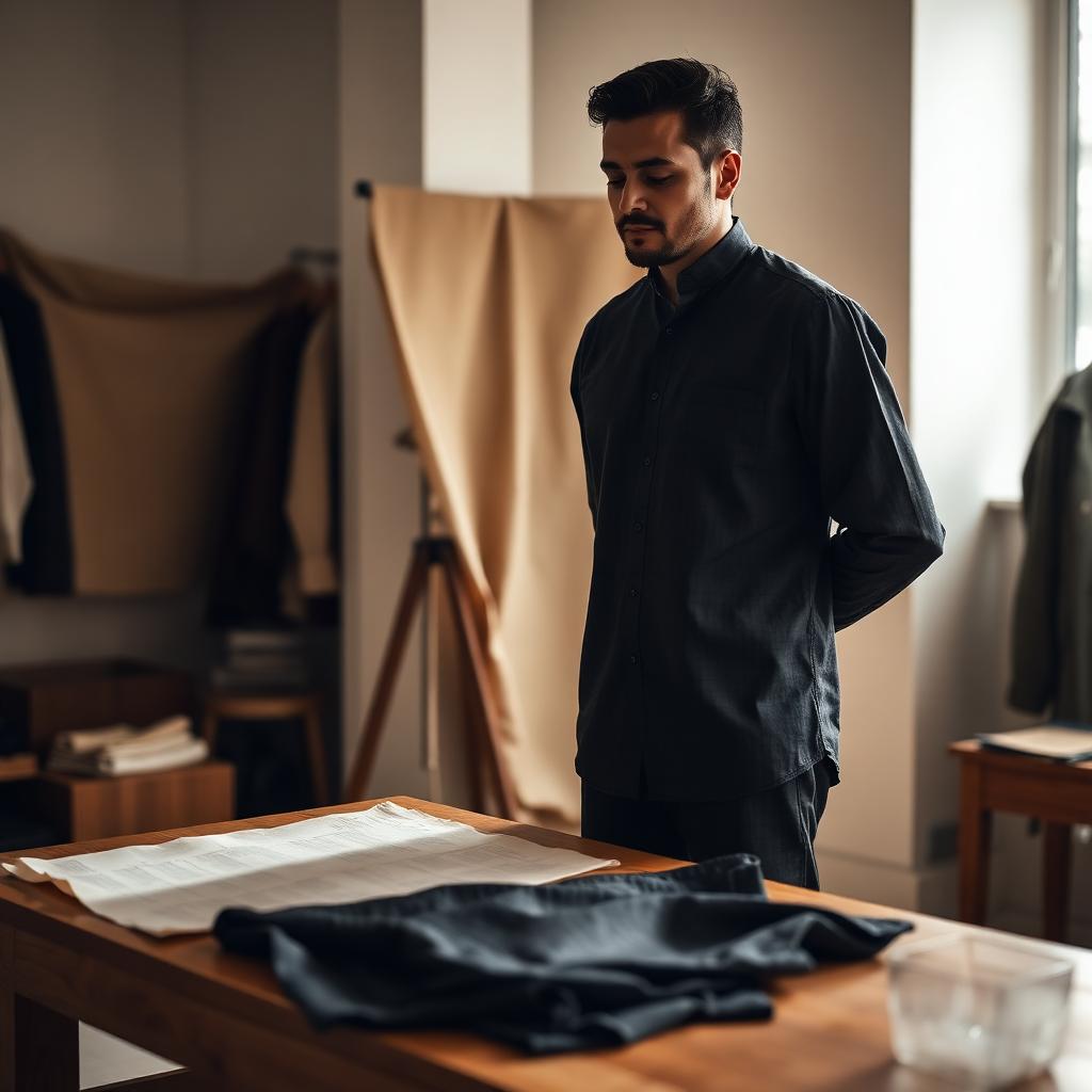 The first sample fitting